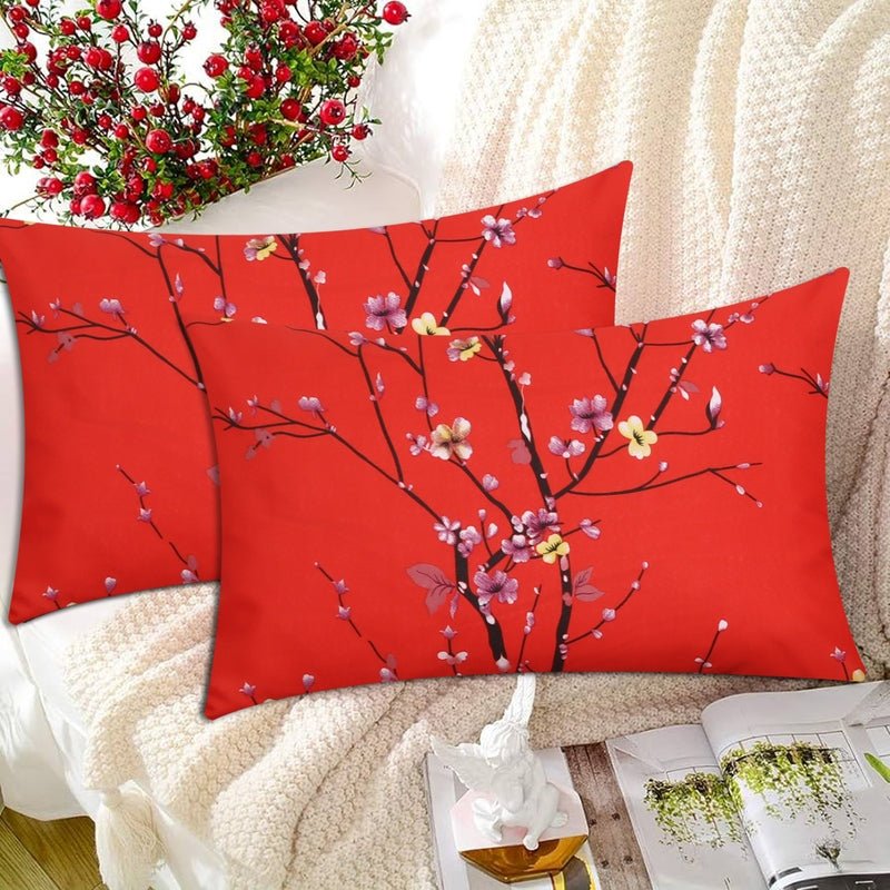 Floral Coral - Pack of 2 Pillow Cases - Windsorlino.com