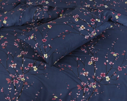 Floral Navy - Bed Set - Windsorlino.com