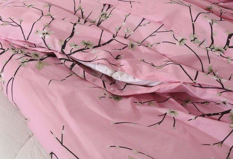 Floral Pink - Bed Set - Windsorlino.com