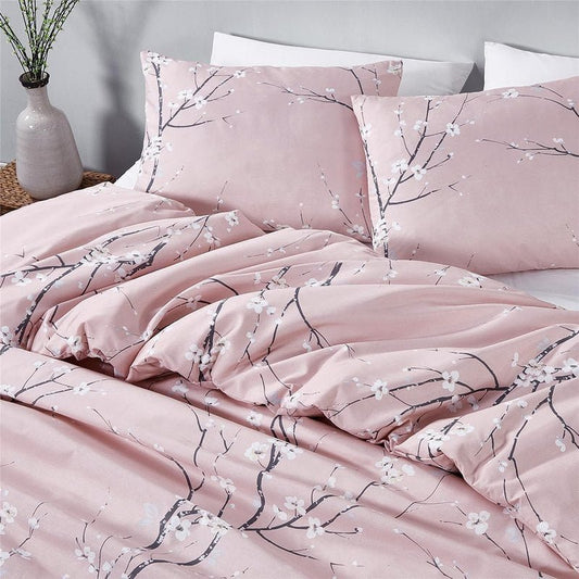 Floral Pink - Bed Sheet Set - Windsorlino.com