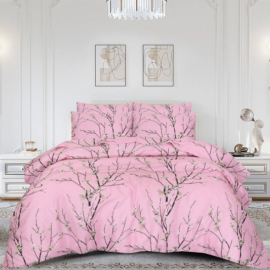 Floral Pink - Comforter Set - Windsorlino.com