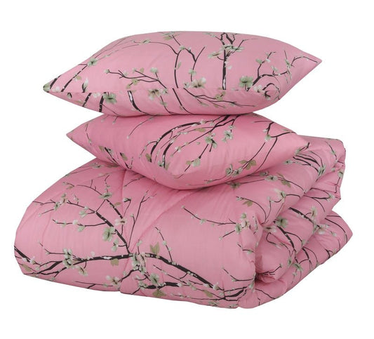 Floral Pink - Winter Razai Set - Windsorlino.com