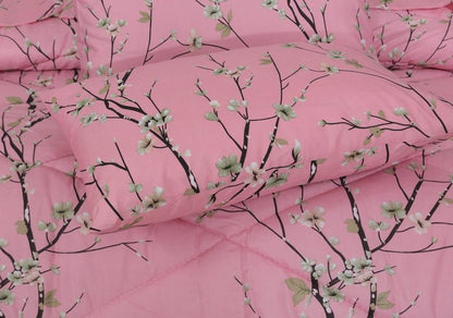 Floral Pink - Winter Razai Set - Windsorlino.com