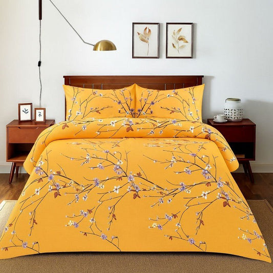 Floral Turmeric - Comforter Set - Windsorlino.com