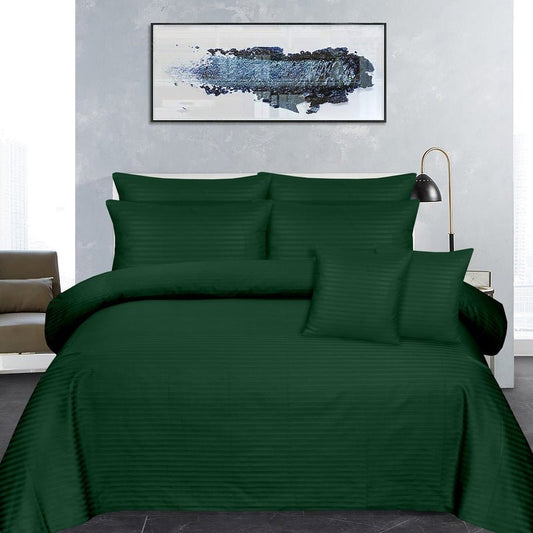 Green Stripe - Bed Sheet Set - Windsorlino.com