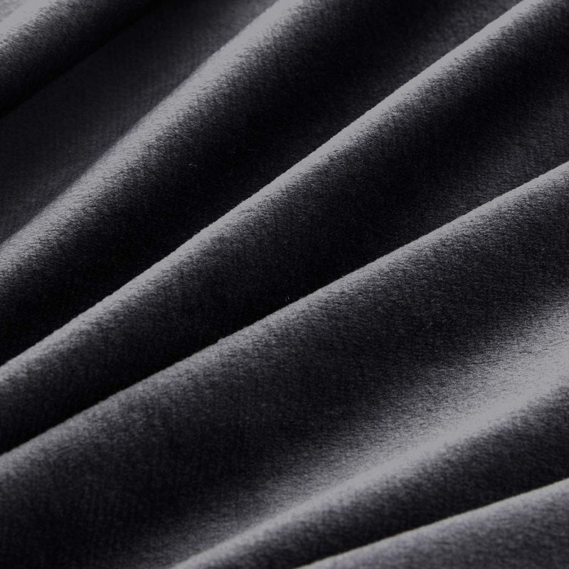 Grey Velvet - Bed Set 8 Pcs (Luxury) - Windsorlino.com