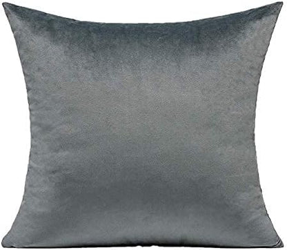Grey - Velvet Cushion Covers - Windsorlino.com