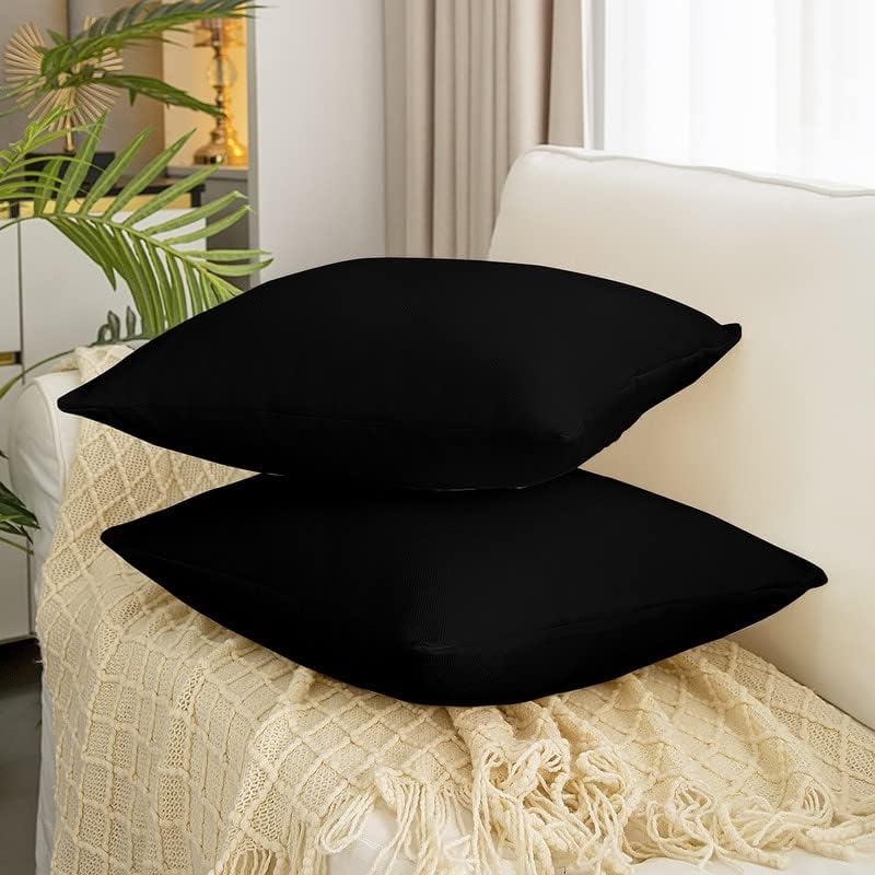 Imperial Black - Cushion Covers Pack of Two - Windsorlino.com