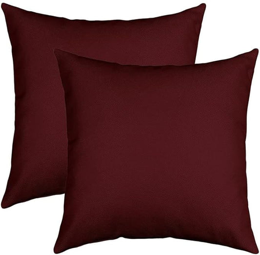 Imperial Burgundy - Cushion Covers Pack of Two - Windsorlino.com