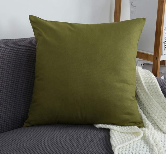 Imperial Olive Green - Cushion Covers Pack of Two - Windsorlino.com