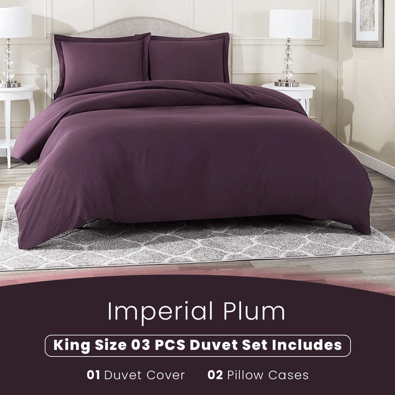Imperial Plum - Bed Set (Luxury) - Windsorlino.com