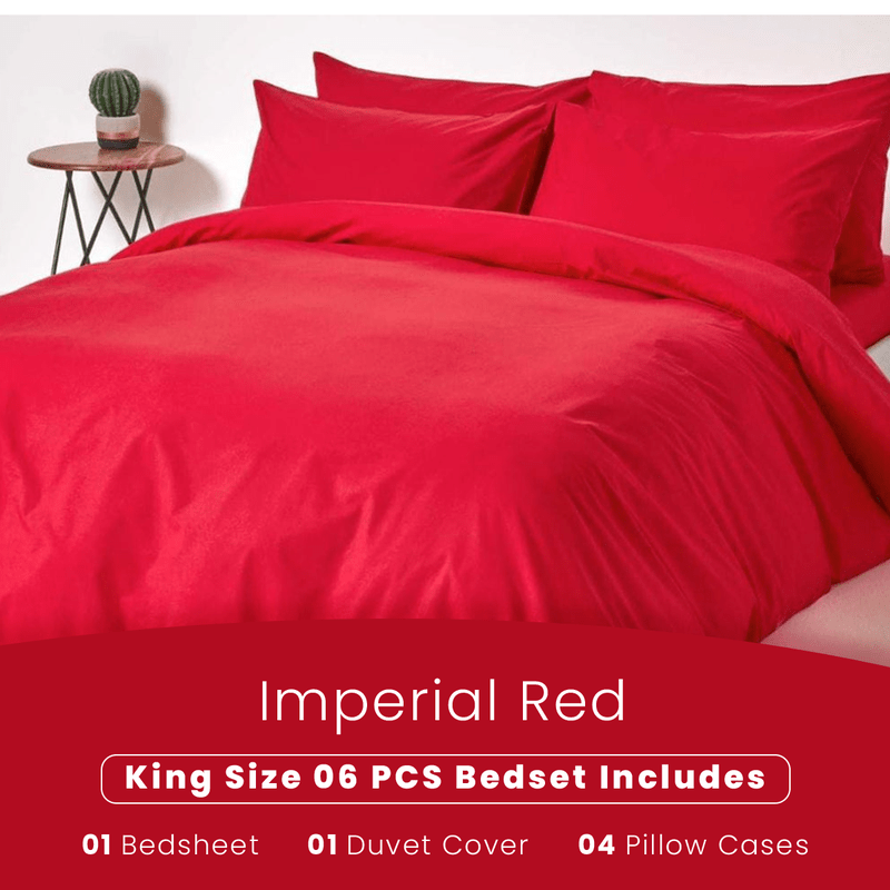 Imperial Red - Bed Set (Luxury) - Windsorlino.com