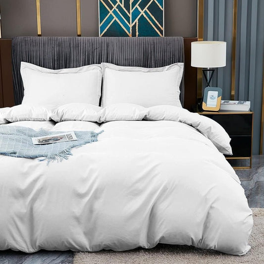 Imperial White - Bed Sheet Set (Luxury) - Windsorlino.com