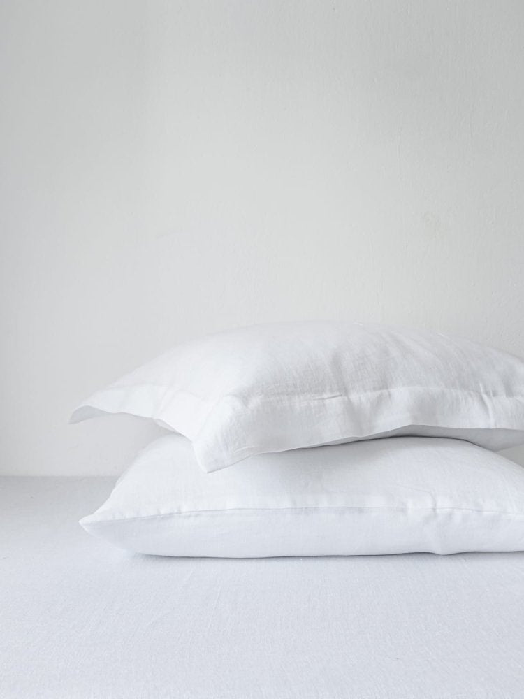 Imperial White - Pack of 2 Pillow Cases Sham (Luxury) - Windsorlino.com