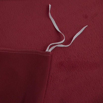Maroon Velvet - Bed Set 8 Pcs (Luxury) - Windsorlino.com