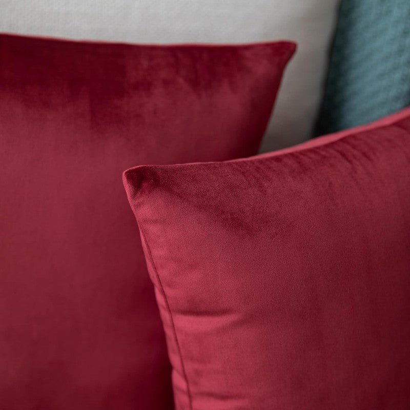 Maroon - Velvet Cushion Covers - Windsorlino.com