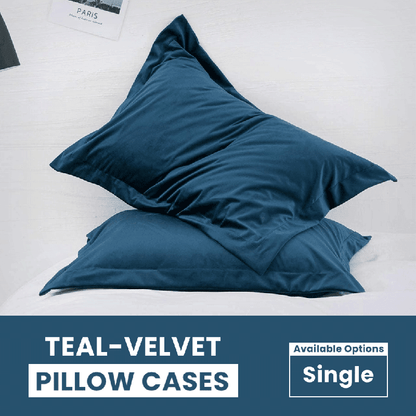 Navy Blue Velvet - Pillow Cases - Windsorlino.com