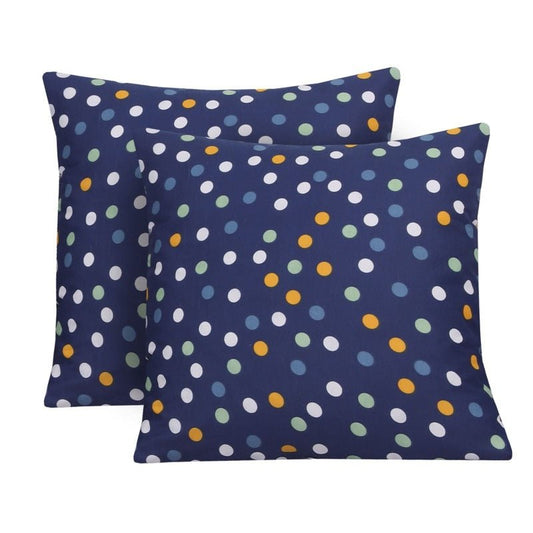 Navy Dottee - Cushion Covers Pack of Two - Windsorlino.com