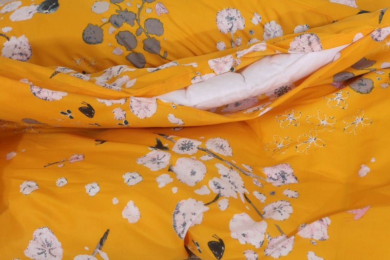 Ochre Floral - Bed Set - Windsorlino.com