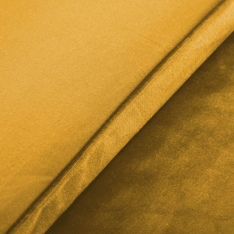 Ochre Velvet - Bed Set 8 Pcs (Luxury) - Windsorlino.com