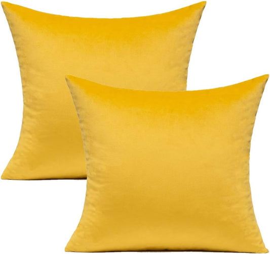 Ochre - Velvet Cushion Covers - Windsorlino.com