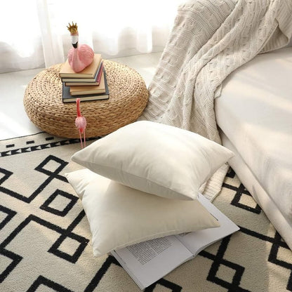 Off White - Velvet Cushion Covers - Windsorlino.com
