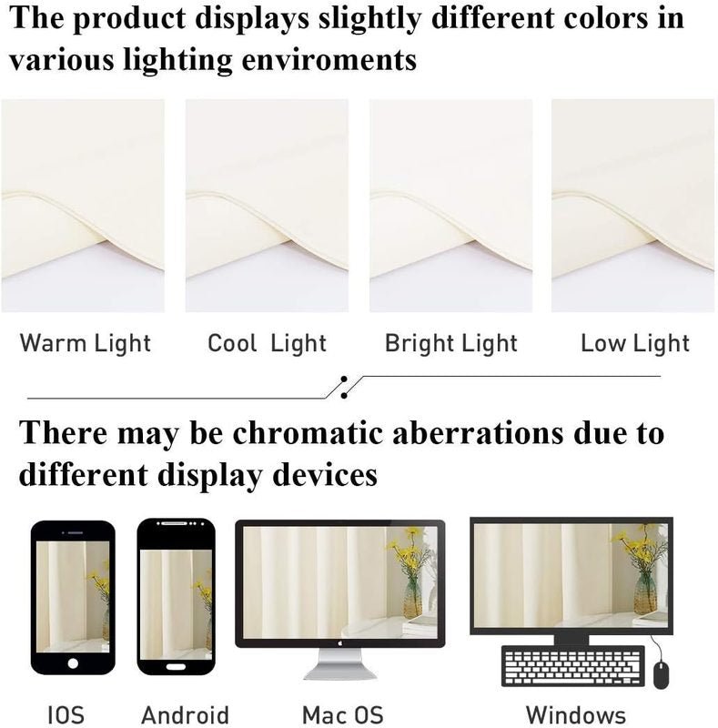 Off White - Velvet Window Curtains (Ultra Soft) - Windsorlino.com