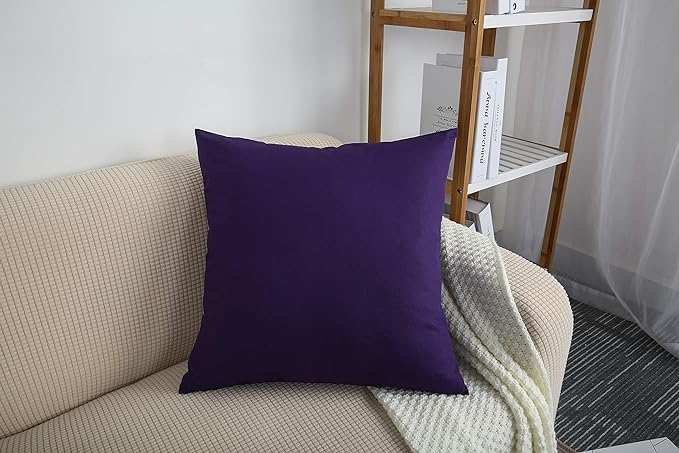 Imperial Plum-Cushion Covers Pack of Two