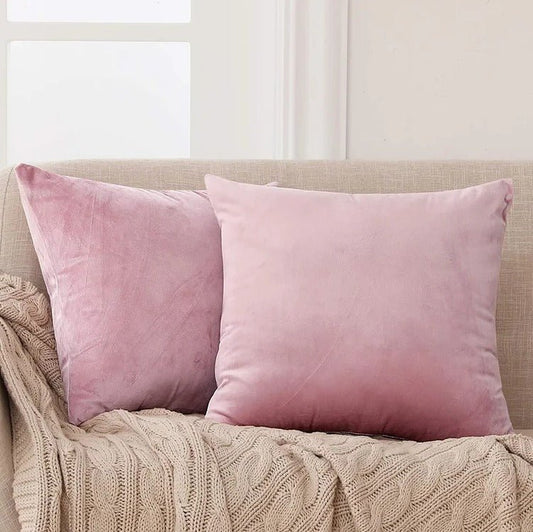 Pink - Velvet Cushion Covers - Windsorlino.com