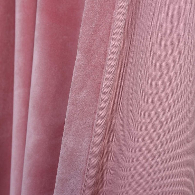 Pink - Velvet Window Curtains (Ultra Soft) - Windsorlino.com
