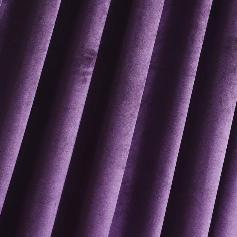 Plum - Velvet Window Curtains (Ultra Soft) - Windsorlino.com