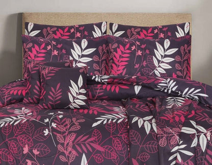 Purple Flory - Winter Razai Set - Windsorlino.com