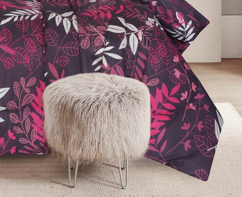 Purple Flory - Winter Razai Set - Windsorlino.com