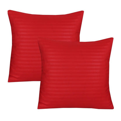 Red Stripe - Cushion Covers Pack of Two - Windsorlino.com