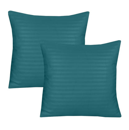 Teal Stripe - Cushion Covers Pack of Two - Windsorlino.com