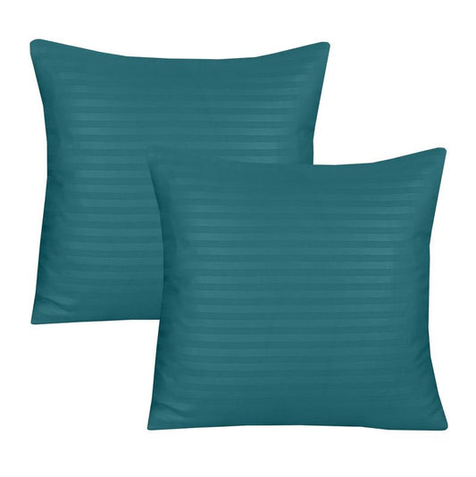 Teal Stripe - Cushion Covers Pack of Two - Windsorlino.com