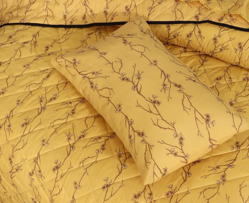 Turmeric Floral - Comforter Set - Windsorlino.com