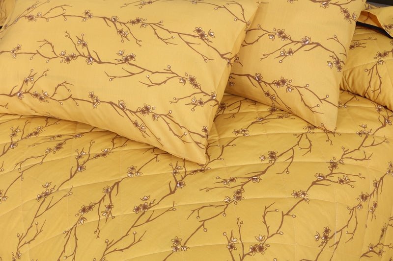 Turmeric Floral - Comforter Set - Windsorlino.com