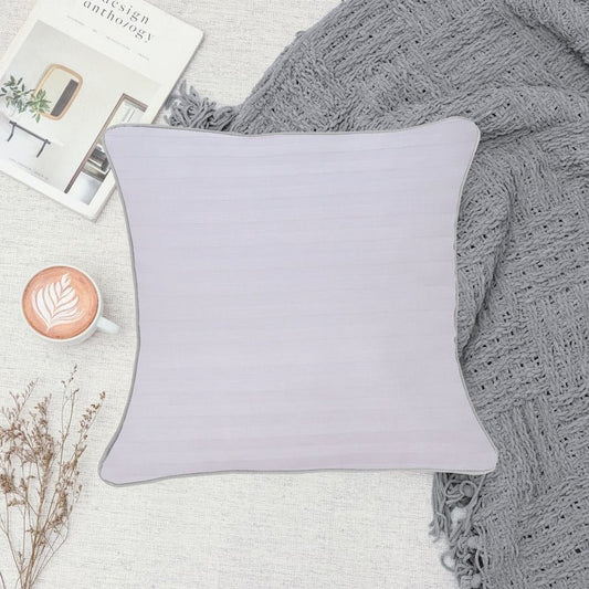White Stripes (Egg Piping) - Cushion Covers Pack of Two - Windsorlino.com