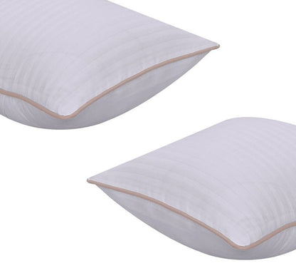 White Stripes (Sand Piping) - Cushion Covers Pack of Two - Windsorlino.com