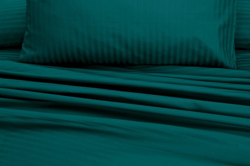 Zinc Stripe - 7pcs Winter Razai/Quilt Set (Luxury) - Windsorlino.com