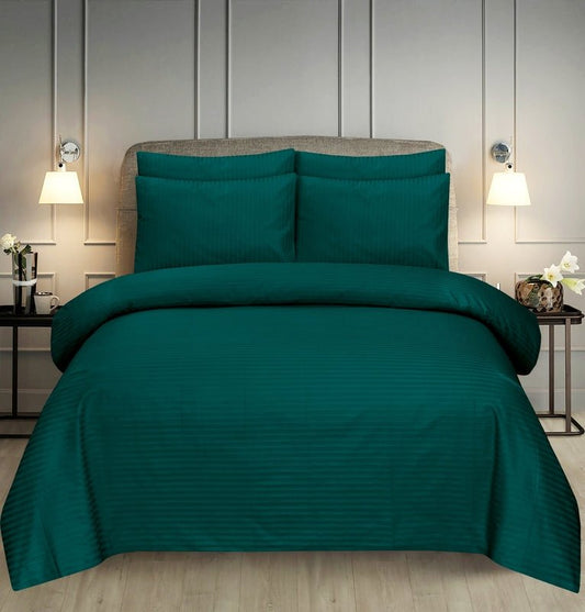 Zinc Stripe - 7pcs Winter Razai/Quilt Set (Luxury) - Windsorlino.com