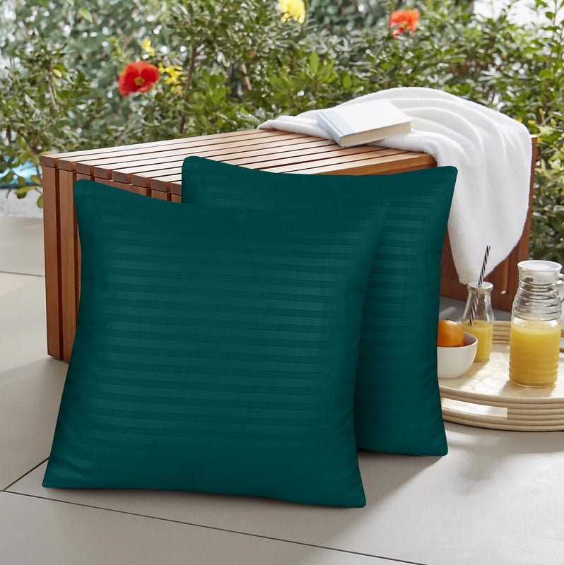 Zinc Stripe - Cushion Covers Pack of Two - Windsorlino.com