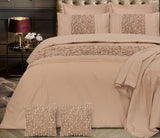Cuddly Imperial Beige-Bed Set 8 Pcs (Luxury)