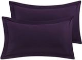Imperial Plum-Pack of 2 Pillow Cases Sham (Luxury)