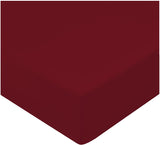 Imperial Burgundy-Luxury Fitted Sheet