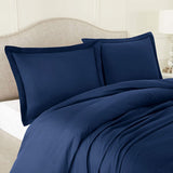 Imperial Navy Blue-Bed Set (Luxury)