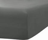 Imperial Charcoal Grey-Luxury Fitted Sheet