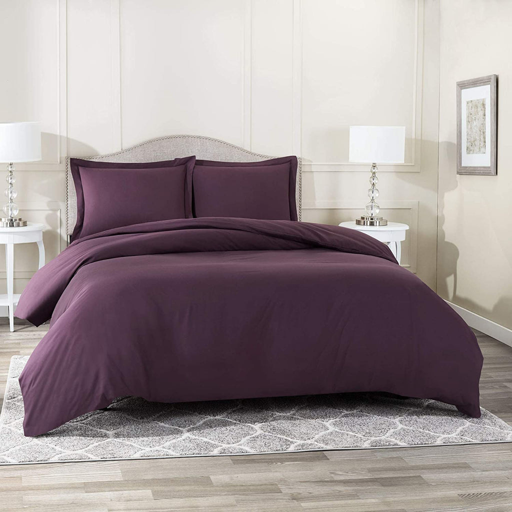 Imperial Plum-Bed Sheet Set (Luxury)