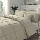 Pleated Imperial Beige-Bed Set 8 Pcs (Luxury)